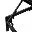 vidaXL PE Rattan Standard Rectangular Sun Lounger in Black