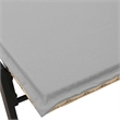 vidaXL PE Rattan Height-Adjustable Sun Lounger in Beige