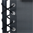 vidaXL Folding Deck Chair Textilene in Grey