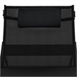 vidaXL Poly Rattan Sun Loungers 2 pcs with Table in Black
