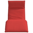 vidaXL Oxford Fabric Folding Sun Lounger in Red