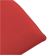 vidaXL Oxford Fabric Folding Sun Lounger in Red
