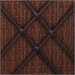 vidaXL Standard Foldable PE Rattan Sun Lounger in Brown
