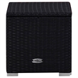vidaXL PE Rattan Sun Lounger Set in Black