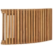 vidaXL Teak Wood Garden Lounger Set in Brown