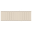 vidaXL Solid Acacia Wood Sun Lounger in Gray