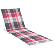 vidaXL Double Solid Acacia Wood Sun Lounger in Brown