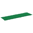 vidaXL Solid Acacia Wood Sun Lounger in Green