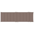 vidaXL Solid Acacia Wood Foldable Sun Lounger in Taupe