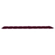 vidaXL Sun Lounger in Wine Red Cushion