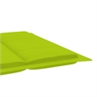 vidaXL Solid Acacia Wood Sun Lounger in Green