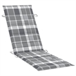 vidaXL Solid Acacia Wood Fodable Sun Lounger and Table in Brown