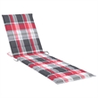 vidaXL Teak Wood Patio Sun Lounger in Brown
