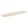 vidaXL Teak Wood Sun Lounger in Cream