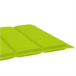vidaXL Teak Wood Sun Lounger in Green