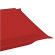 vidaXL Sun Lounger in Red