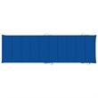 vidaXL Teak Wood Sun Lounger in Royal Blue