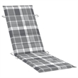 vidaXL Teak Wood Sun Lounger in Brown