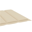vidaXL Sun Lounger in Beige