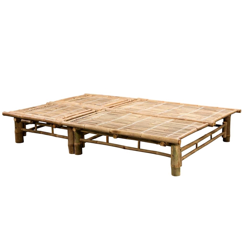 vidaXL Sun Lounger in Beige