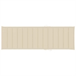 vidaXL Sun Lounger in Beige
