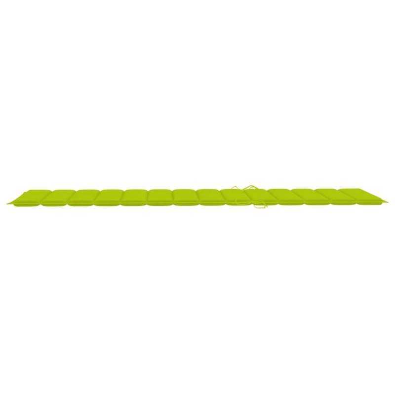 vidaXL Sun Lounger in Green