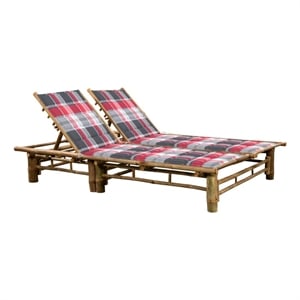 vidaXL Sun Lounger in Natural
