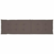 vidaXL Solid Acacia Wood Deck Chair in Taupe