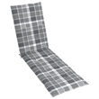vidaXL Solid Acacia Wood Foldable Patio Deck Chair in Brown
