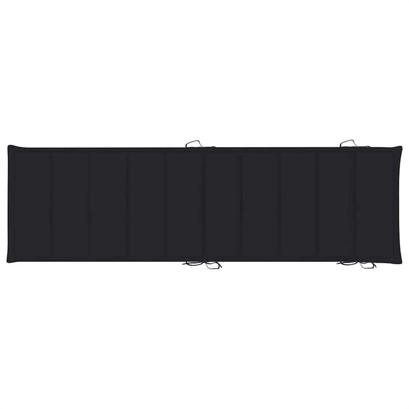 vidaXL Sun Lounger in Gray