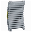 vidaXL Sun Lounger in Gray
