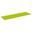 vidaXL Solid Acacia Wood Sun Lounger in Green