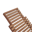 vidaXL Teak wood Sun Lounger (Set of 2)