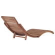vidaXL Teak wood Sun Lounger (Set of 2)