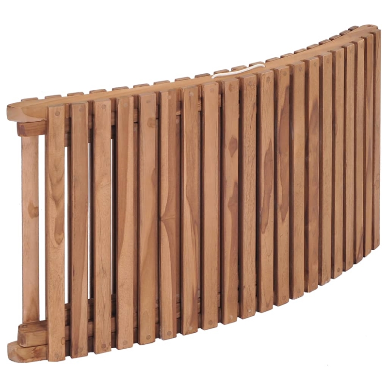vidaXL Teak wood Sun Lounger (Set of 2)