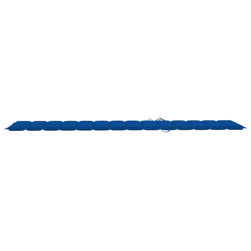 vidaXL Sun Lounger in Royal Blue (Set of 2)