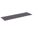 vidaXL Solid Acacia Wood Sun Lounger in Anthracite