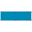 vidaXL Solid Acacia Wood Patio Sun Lounger in Blue