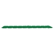 vidaXL Solid Acacia Wood Patio Sun Lounger in Green