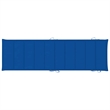 vidaXL Solid Acacia Wood Sun Lounger in Royal Blue