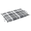 vidaXL Solid Acacia Wood Sun Lounger in Gray