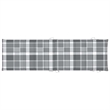 vidaXL Solid Acacia Wood Sun Lounger in Gray
