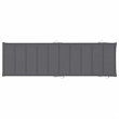 vidaXL Solid Acacia Wood Sun Lounger in Anthracite