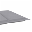 vidaXL Solid Acacia Wood Sun Lounger in Gray