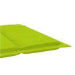 vidaXL Solid Acacia Wood Sun Lounger in Green
