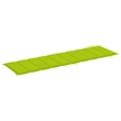 vidaXL Solid Acacia Wood Sun Lounger in Green