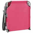 vidaXL Powder-Coated Steel  Sun Lounger in Pink