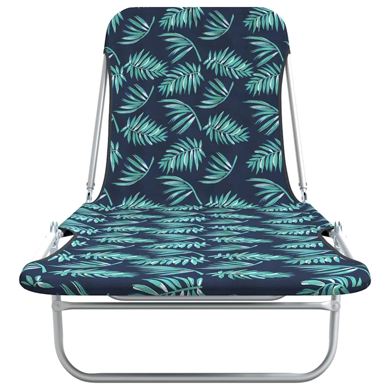 vidaXL Sun Lounger in Multi-Color(Set of 2)