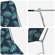 vidaXL Sun Lounger in Multi-Color(Set of 2)