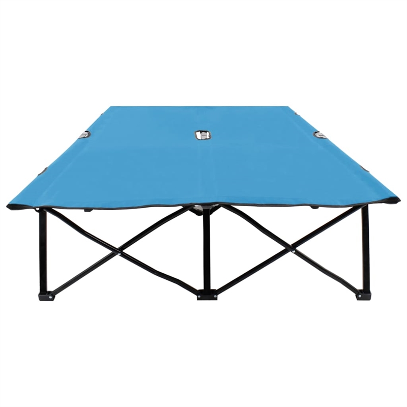 vidaXL Sun Lounger in Blue